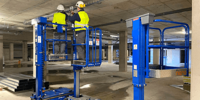 Plataformas elevadoras pequeñas: una herramienta versátil para el mantenimiento y la construcción